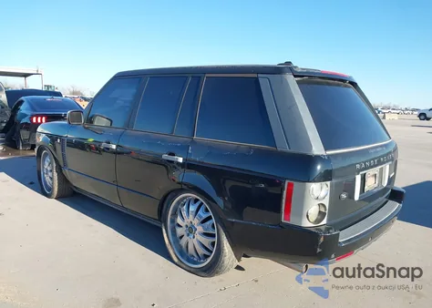 2007 Land Rover Range Rover Supercharged from USA, damaged, VIN SALMF13407A255443